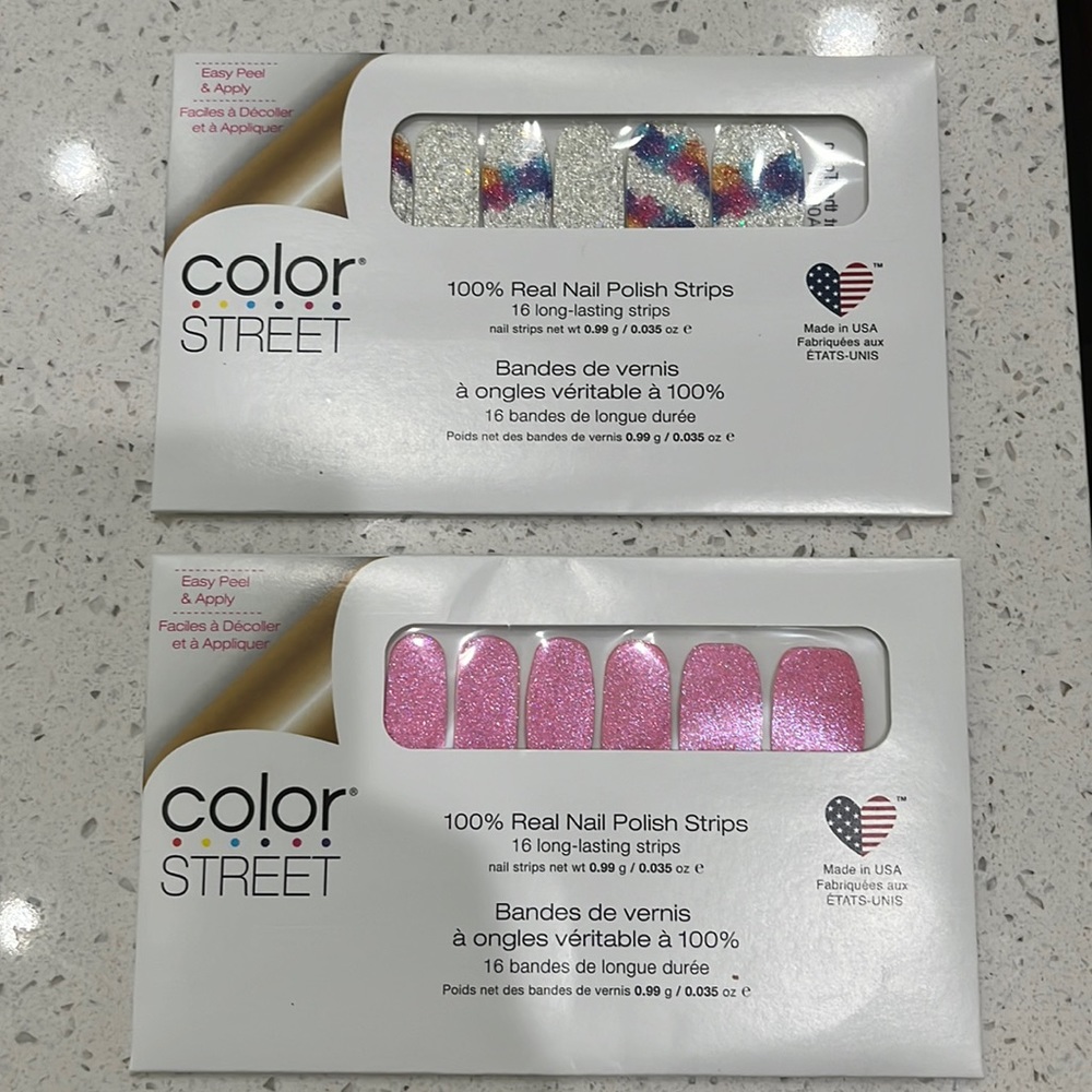 2 Colorstreet sets
